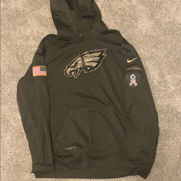 eagles salute to service hoodie